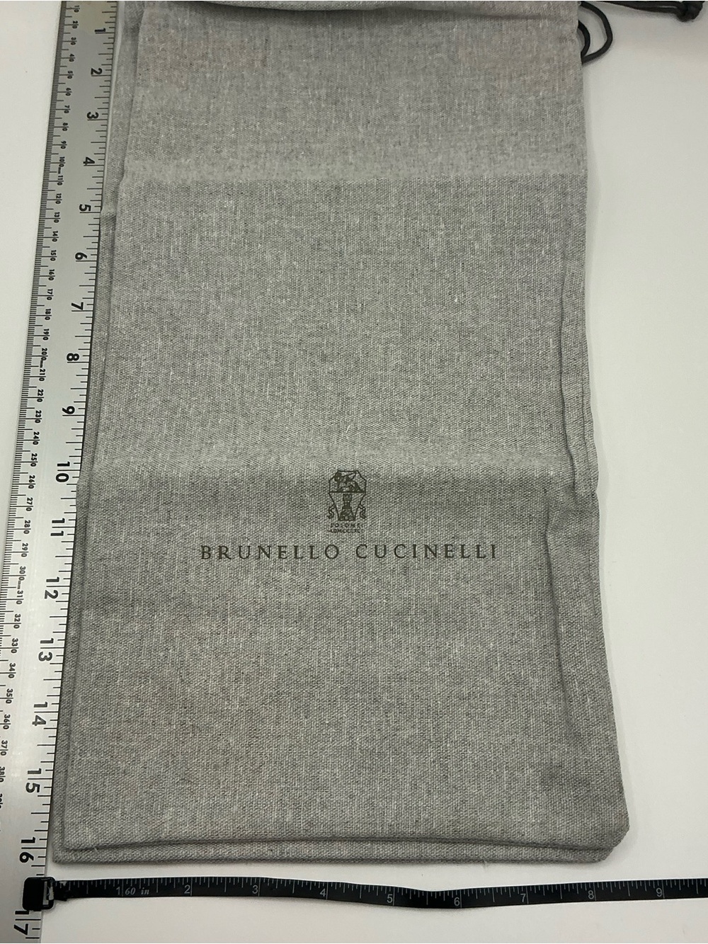 NEW Brunello Cucinelli Light Gray Protective Dust Bag size 8-9 Women’s